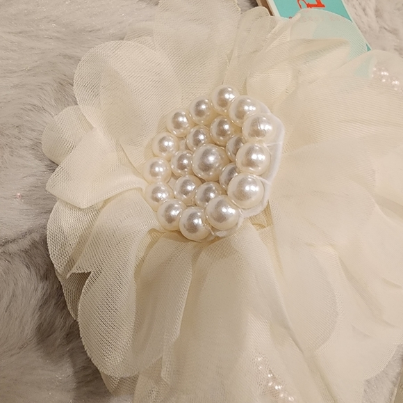 ! NWT Copper Key Pink Pearl & White Pearl Headband Bundle - 2 Headbands NEW ! - Picture 6 of 8